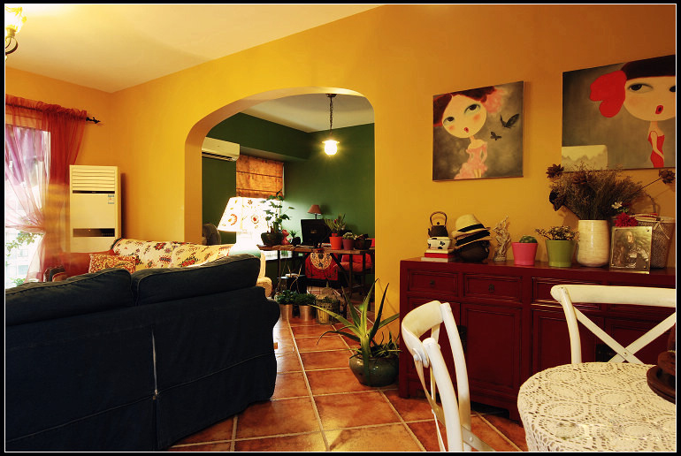 美色花園設(shè)計混搭風(fēng)格裝修效果